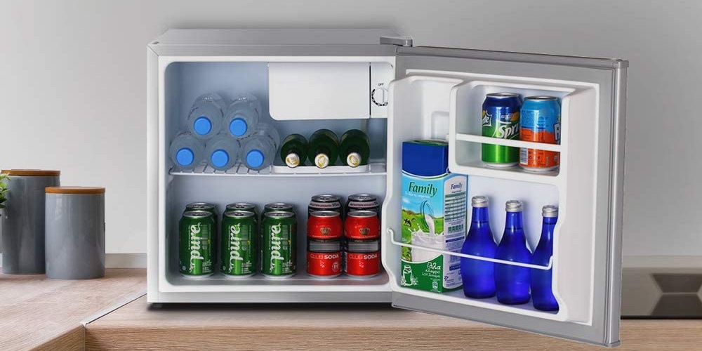 39x34x42 cm mini-réfrigérateur 5-15 °C Classe A+ 17 litres Réfrigérateur hôtel petit avec 2 compartiments AMSTYLE Petit frigo Réfrigérateur compact avec la lumière Mini-bar noir 