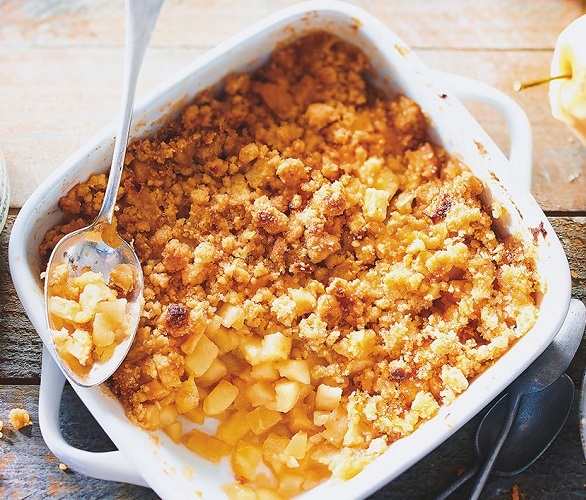 Comment Preparer Un Crumble Aux Pommes La Meilleure Recette