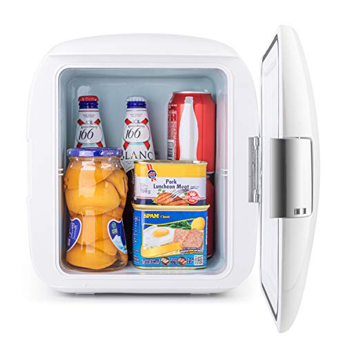Mini-bar Réfrigérateur hôtel petit avec 2 compartiments mini-réfrigérateur 5-15 °C Classe A+ Réfrigérateur compact avec la lumière noir AMSTYLE Petit frigo 39x34x42 cm 17 litres 